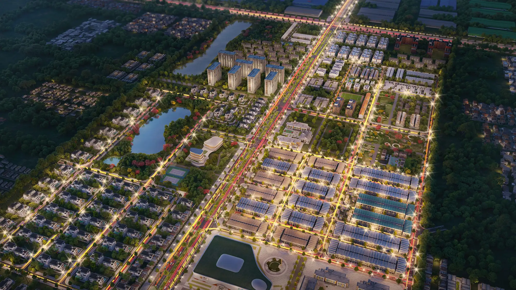 Tổng quan dự án Phước Đông New city