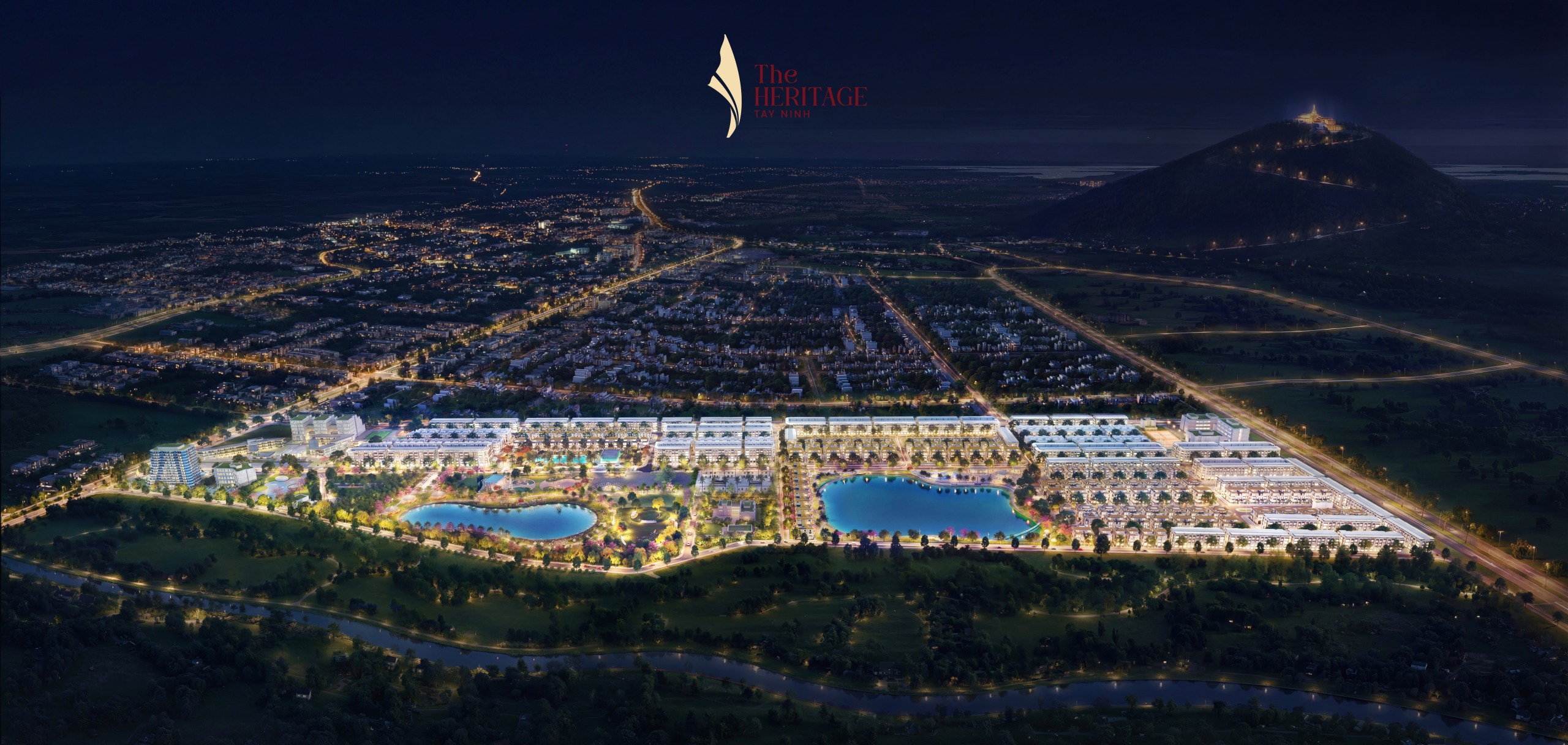 tổng thể 3 khu trong khu đô thị